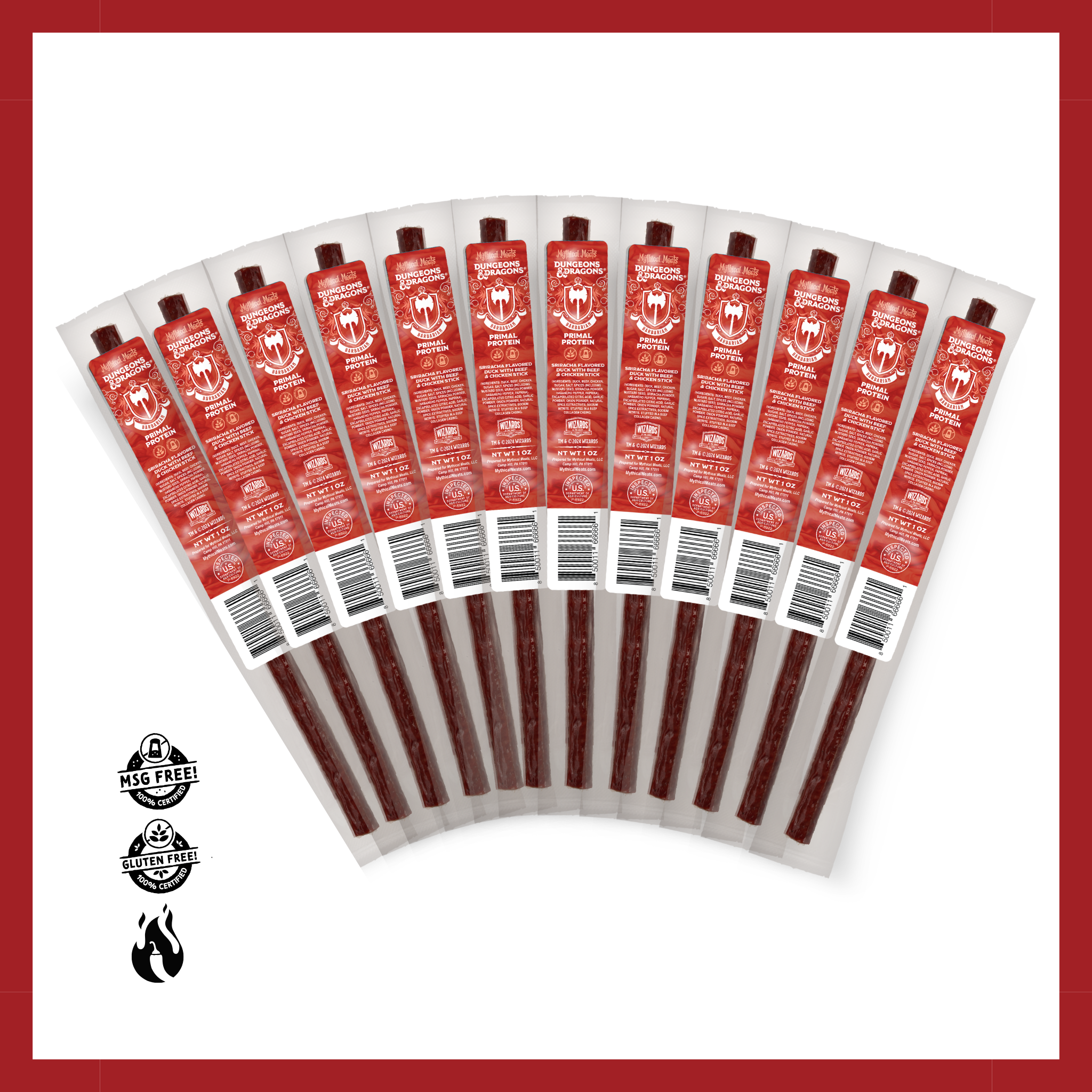 Barbarian (Sriracha Duck w/Beef & Chicken)