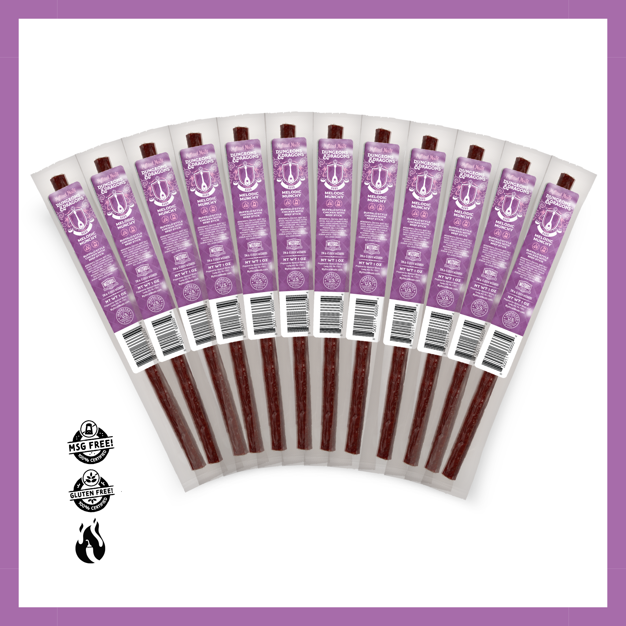 Bard (Buffalo Style Chicken w/Beef)