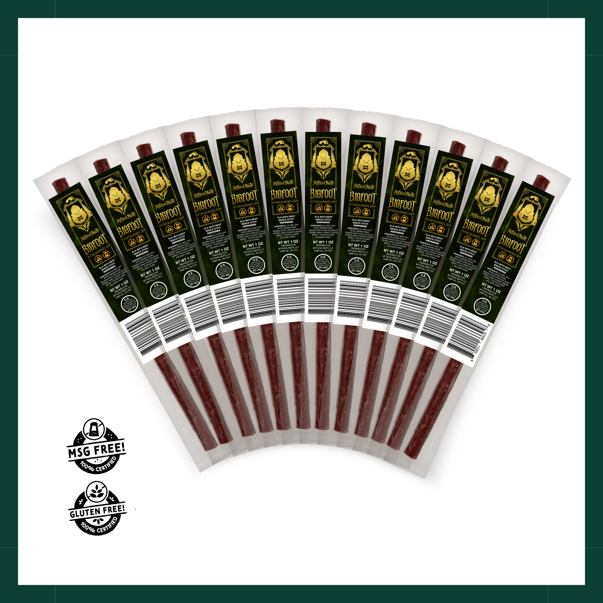 Bigfoot (Peppered Elk w/Beef)