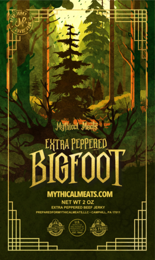 Mythical MeatsR Beef Jerky