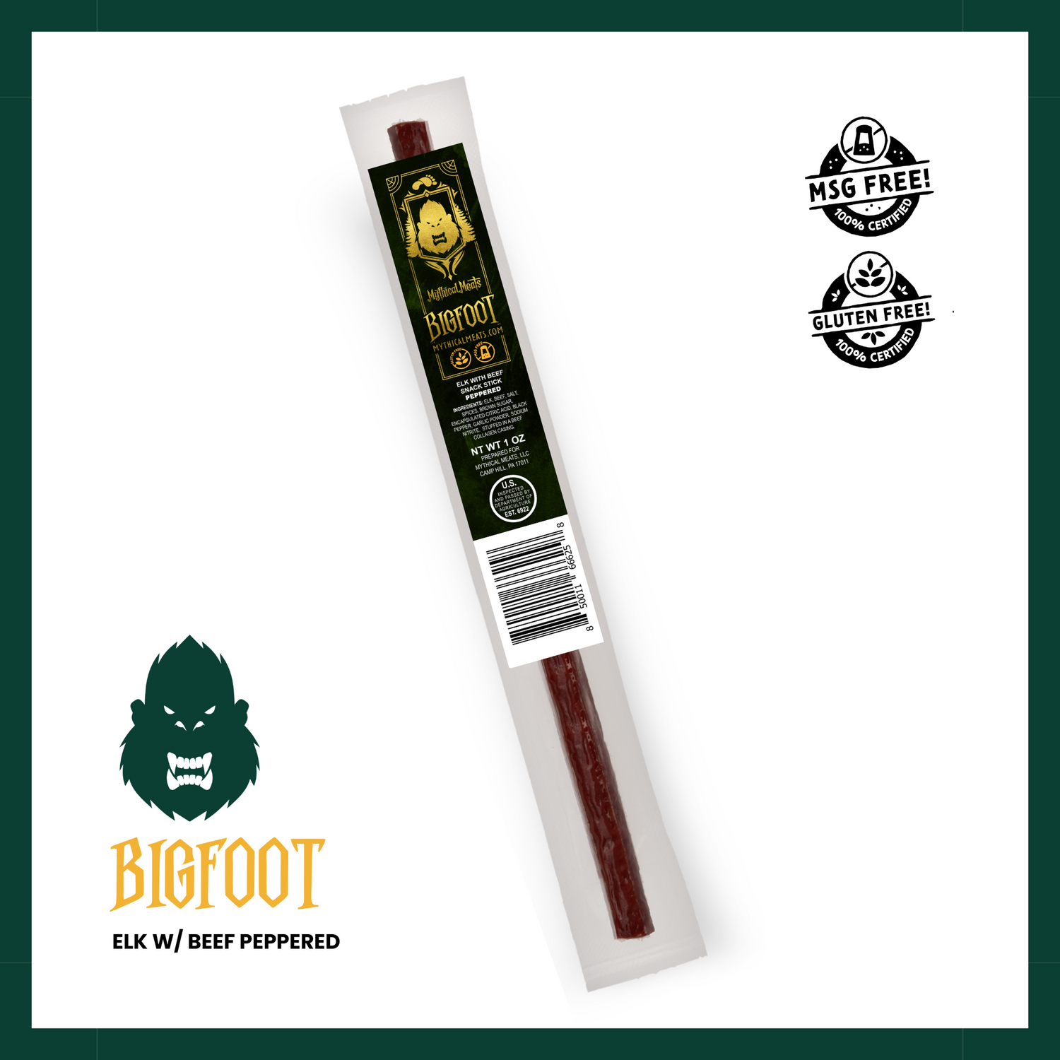 Mythical Meats® Humanoid Snack Sticks