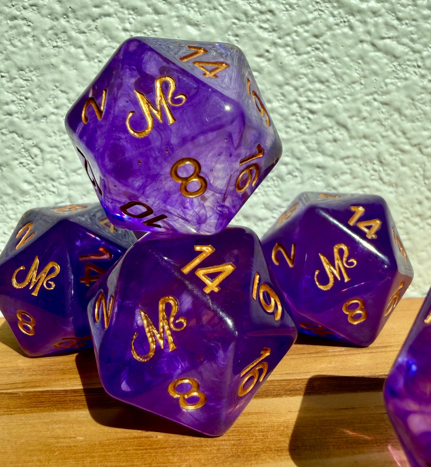 Mythical Meats® Chonky D20 30mm Oversized Die Dice