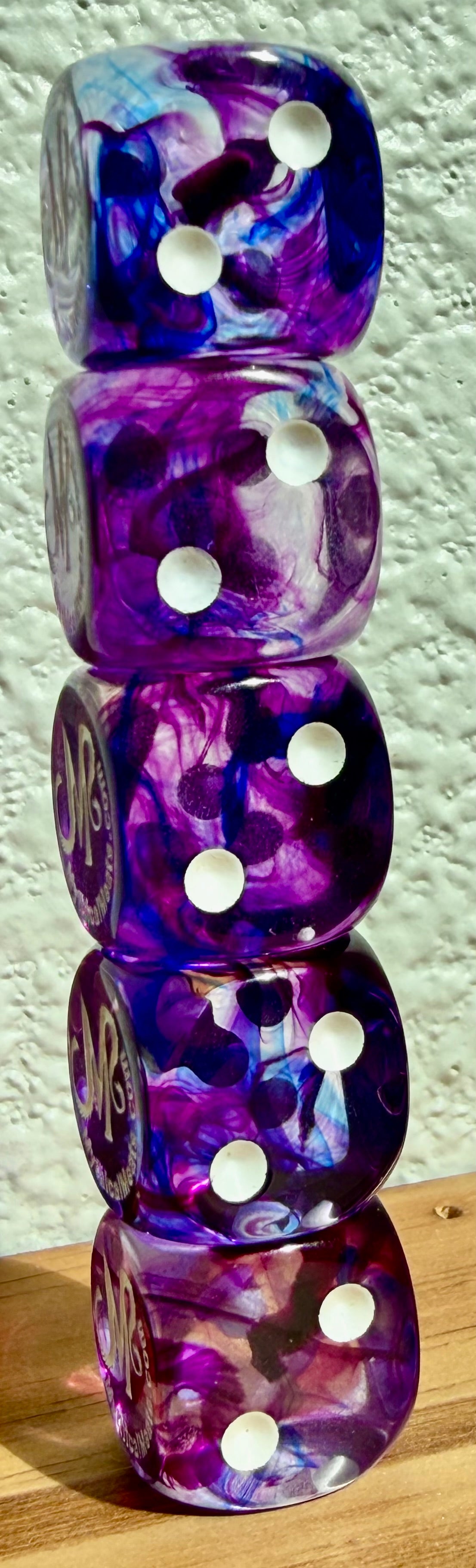 Mythical Meats® Chessex® Nebula® Nocturnal 16mm d6 Die Dice