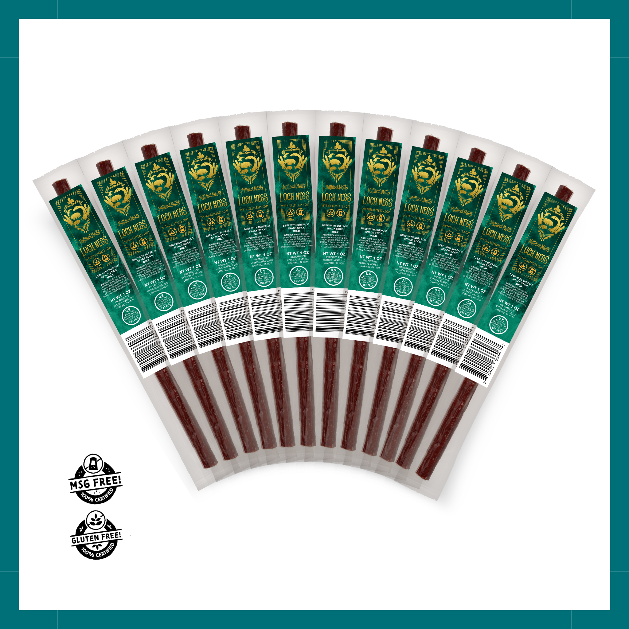 Loch Ness Monster (Mild Beef w/Buffalo)