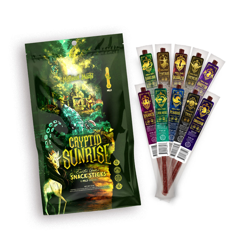 Mythical Meats® Cryptid Sunrise - Mild Variety Pack