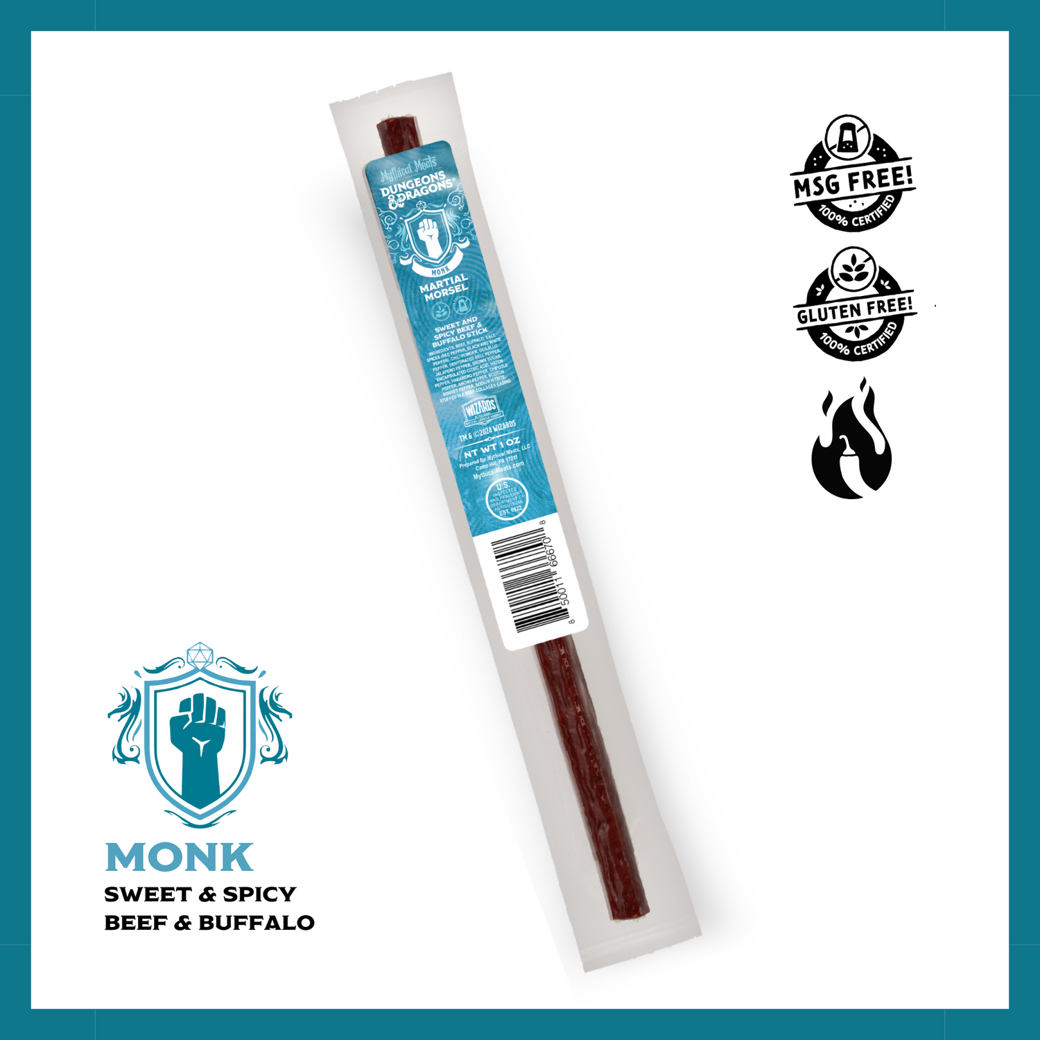 Monk (Sweet and Spicy Beef w/Buffalo
