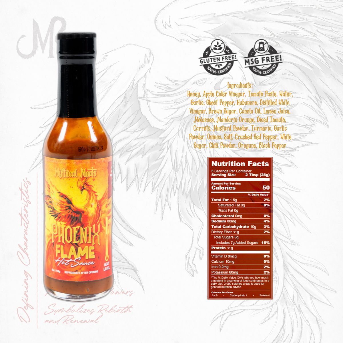 Mythical Meats® Hot Sauce-Mythical Meats
