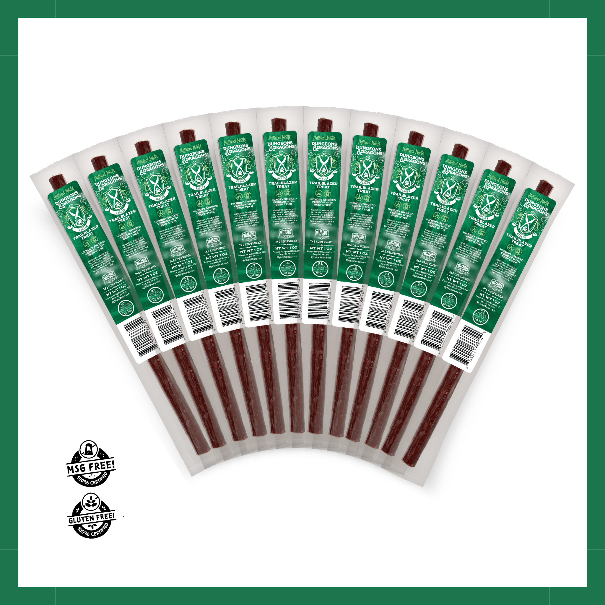 Ranger (Hickory Smoked Venison w/Beef)