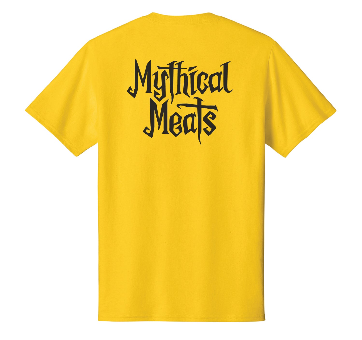 Mythical Meats® Logo T-Shirt | Official Port & Company® Crewneck Tee