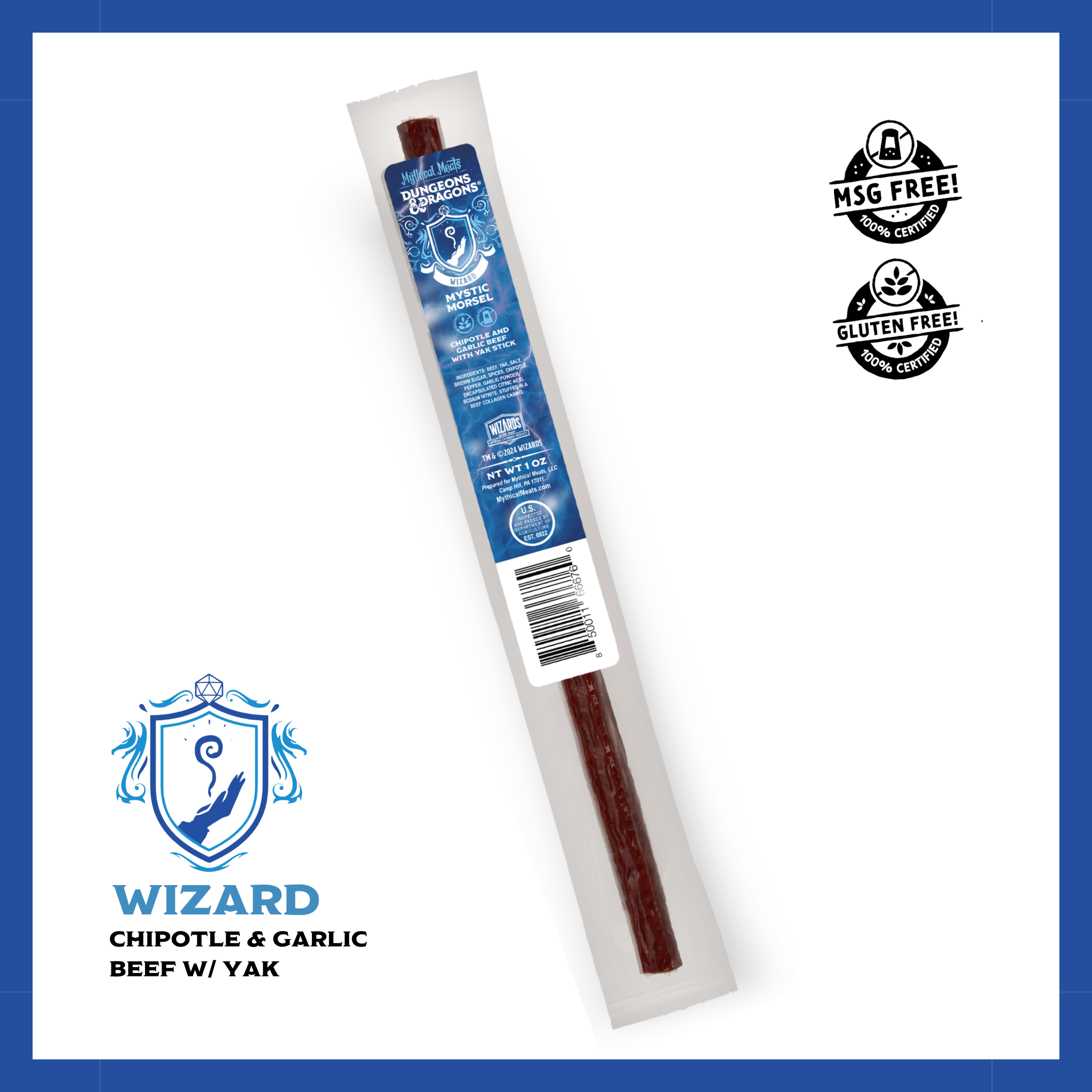 Wizard (Chipotle and Garlic Beef w/Yak)