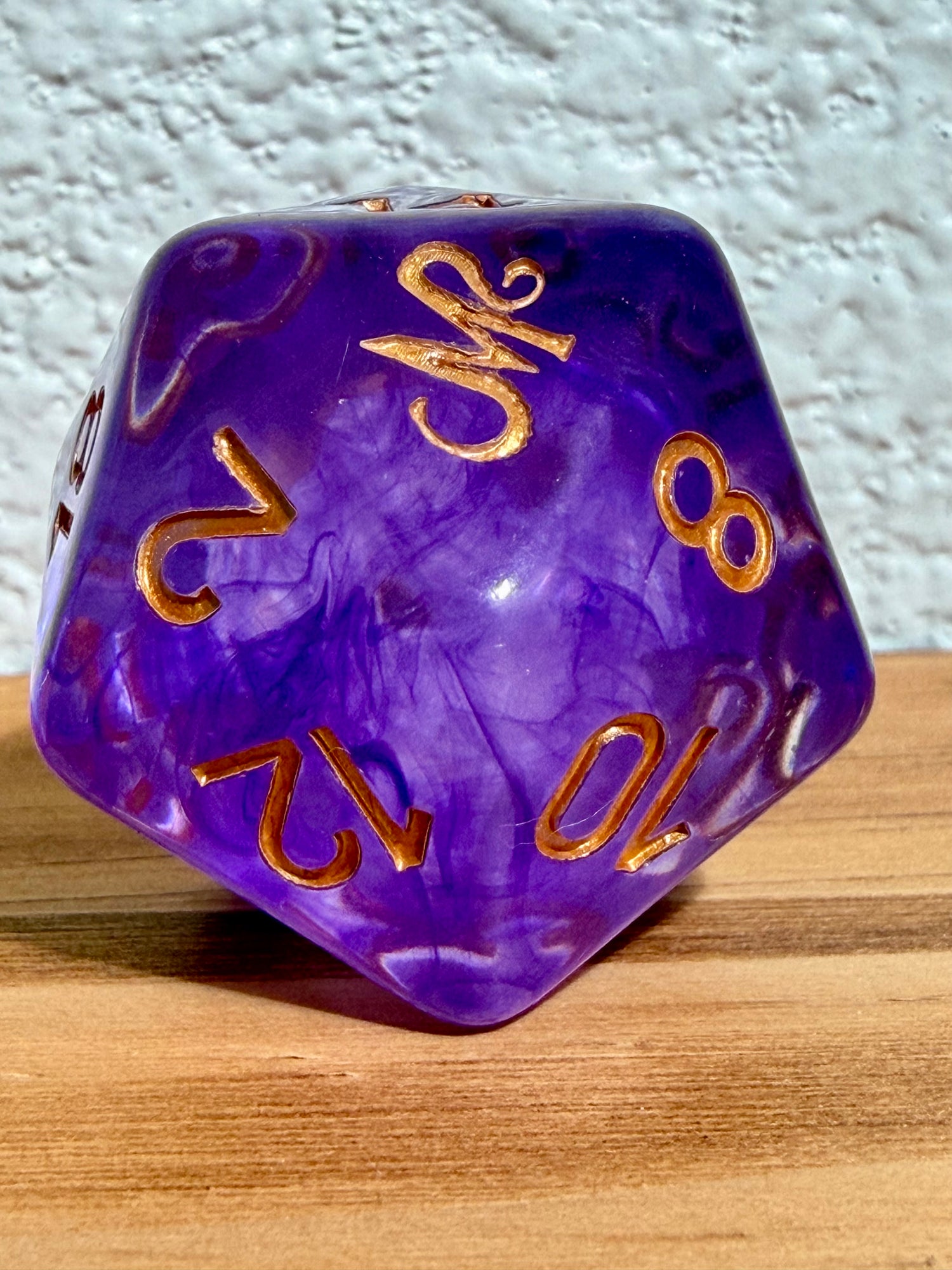 Mythical Meats® Chonky D20 30mm Oversized Die Dice