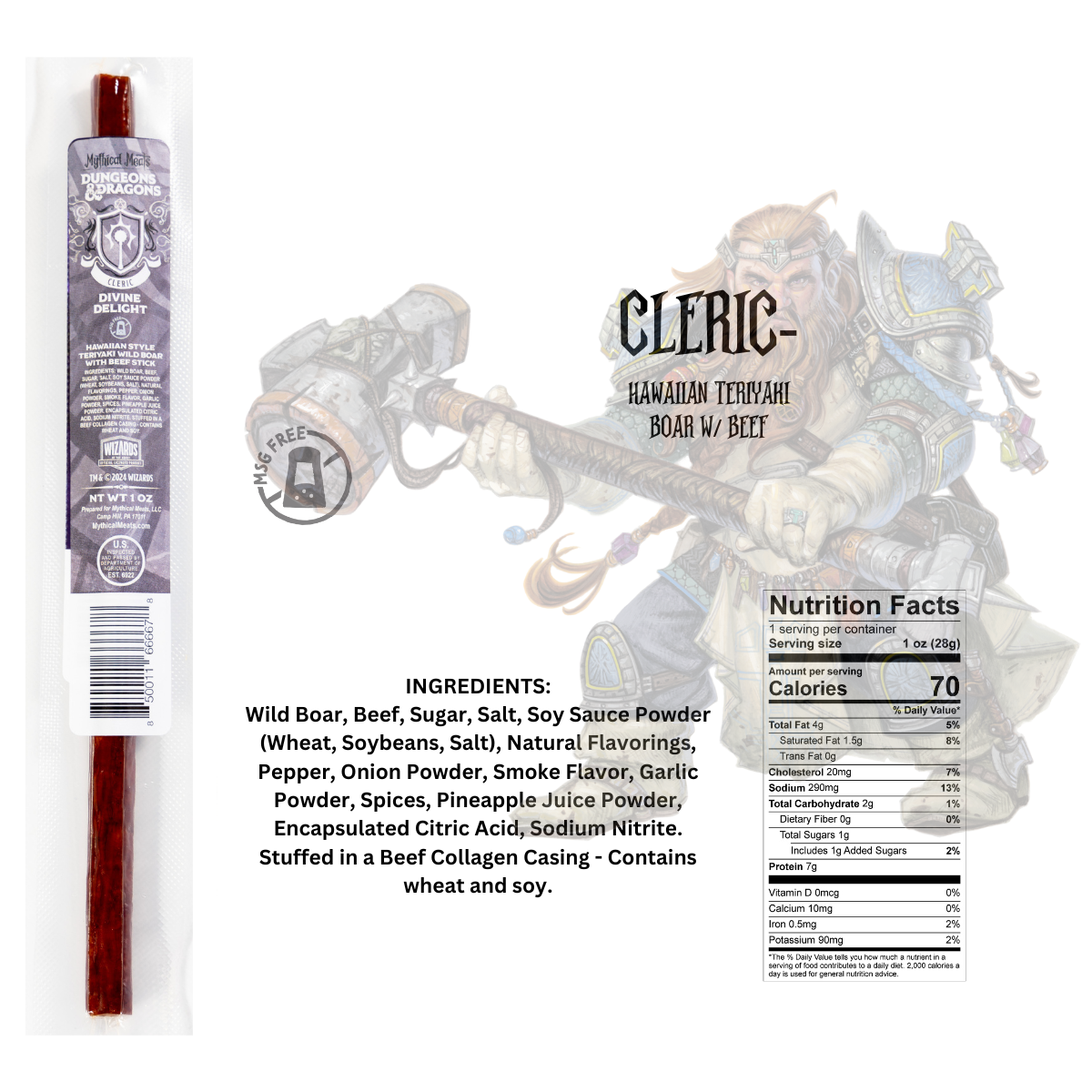 DUNGEONS & DRAGONS Snack Sticks