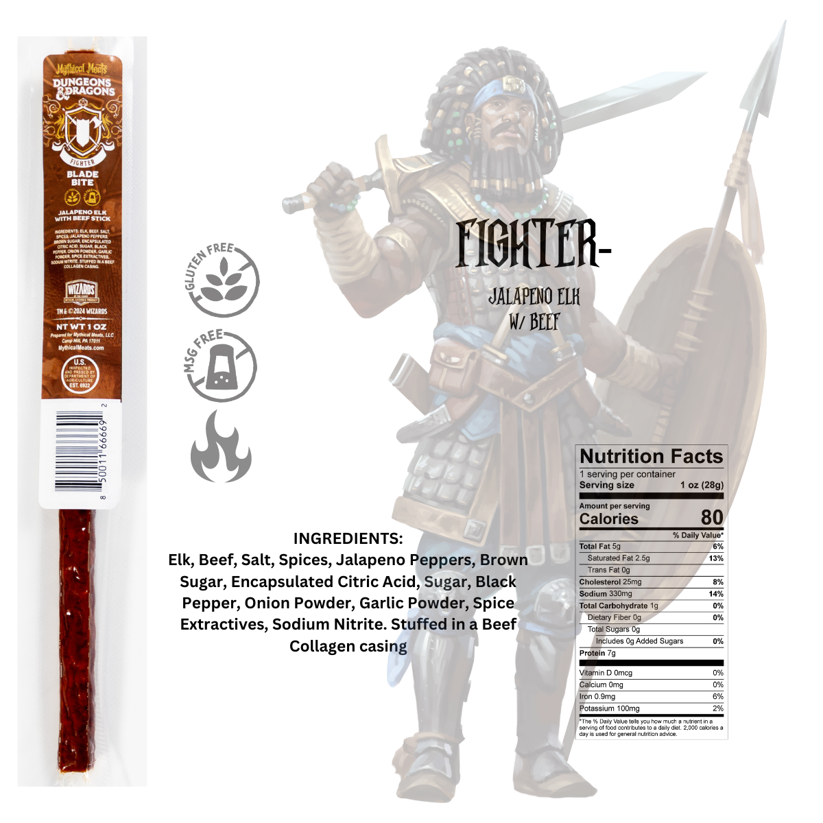 DUNGEONS & DRAGONS Snack Sticks