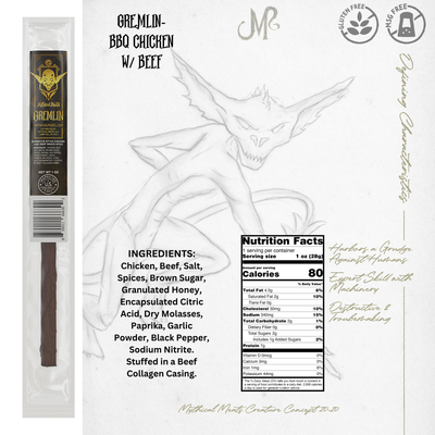 Mythical Meats® Humanoid Snack Sticks