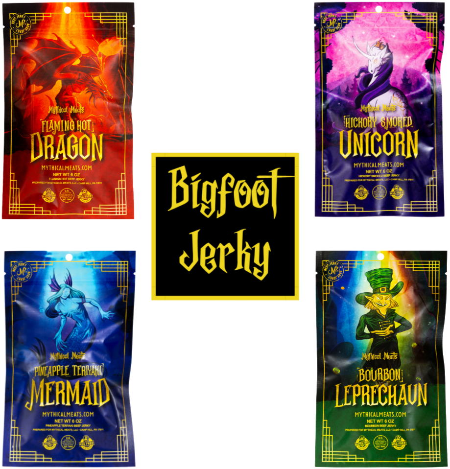 Mythical Meats® Beef Jerky 6 Ounce Mega pack - All 5 Flavors!