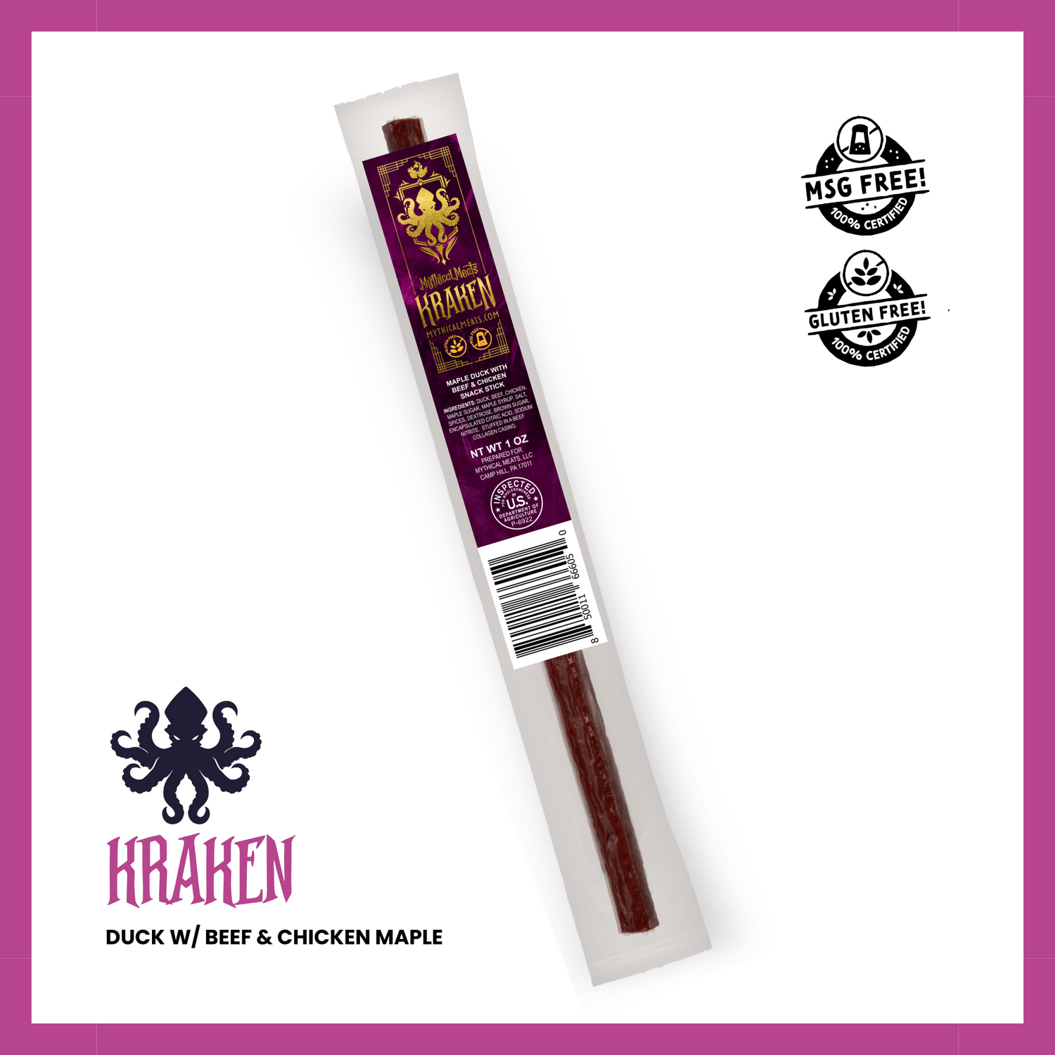 Mythical Meats® Original Snack Sticks