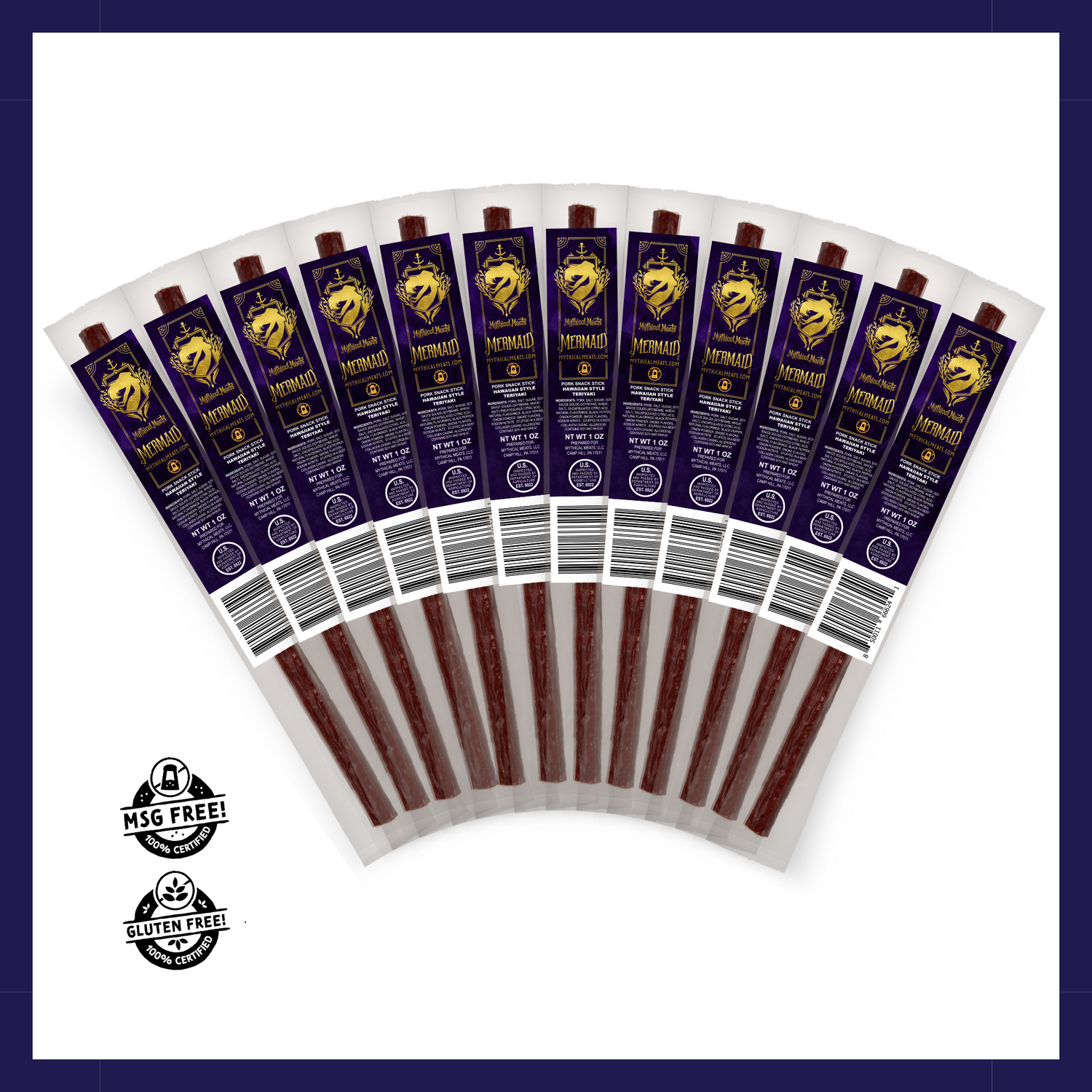 Mythical Meats® Humanoid Snack Sticks