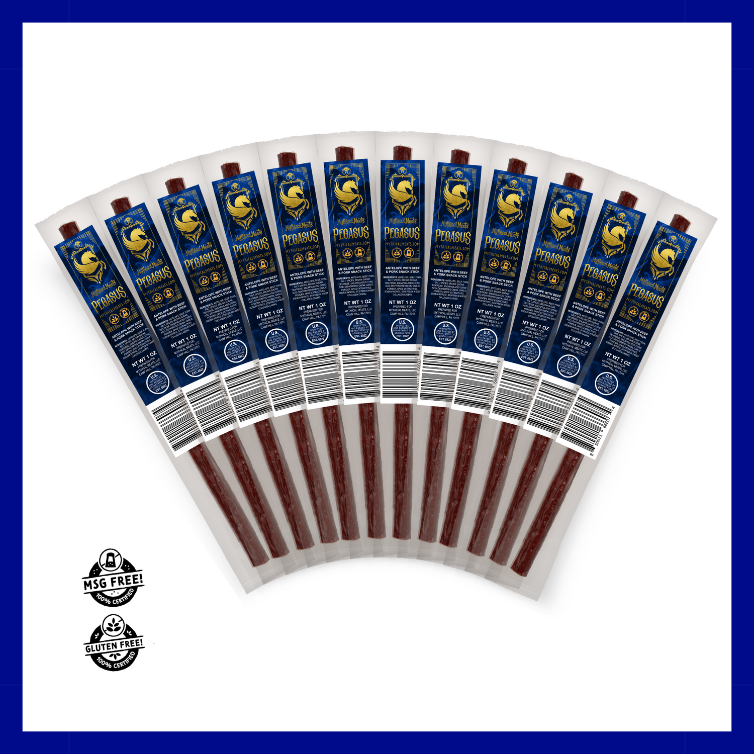 Mythical Meats® Original Snack Sticks