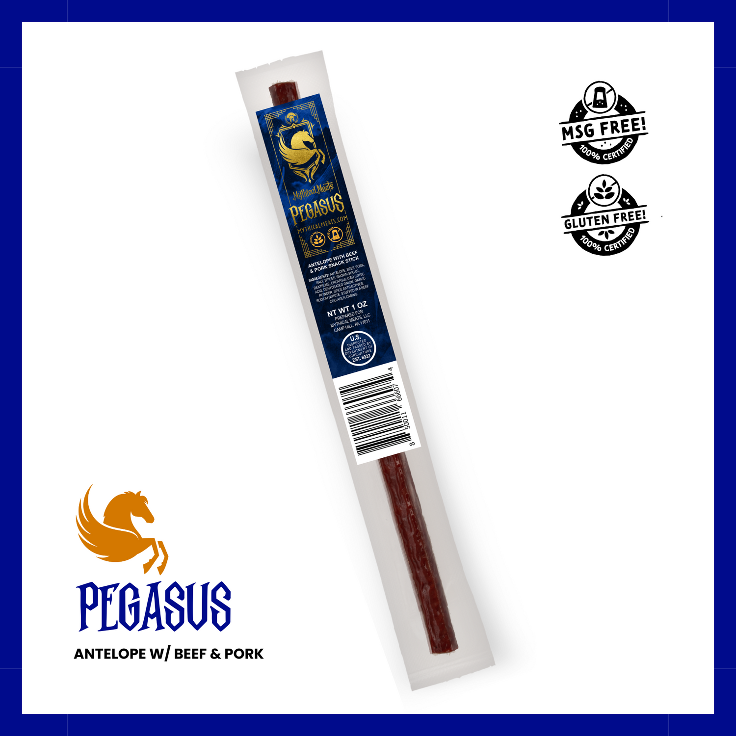 Mythical Meats® Original Snack Sticks
