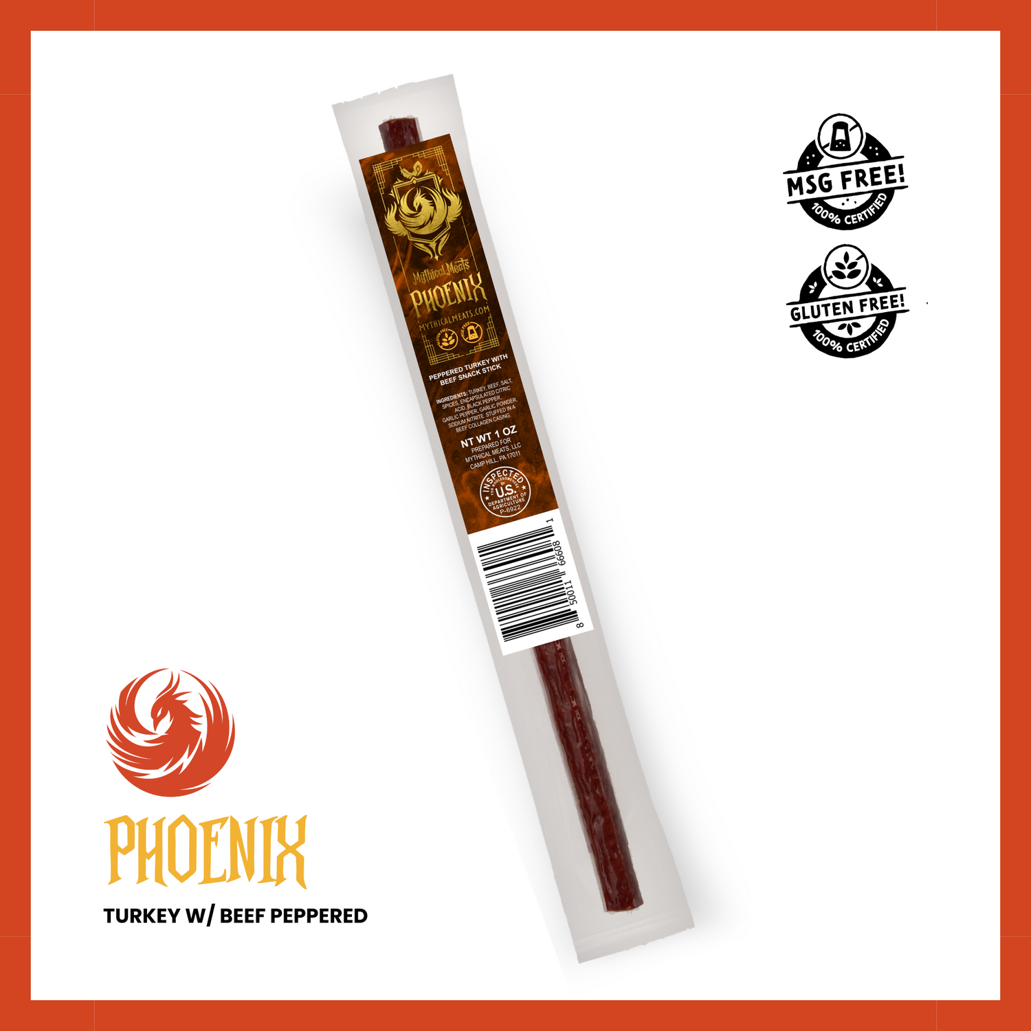 Mythical Meats® Original Snack Sticks