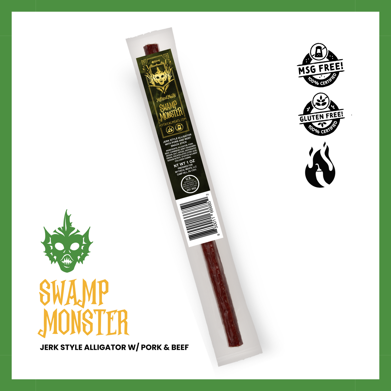 Mythical Meats® Humanoid Snack Sticks