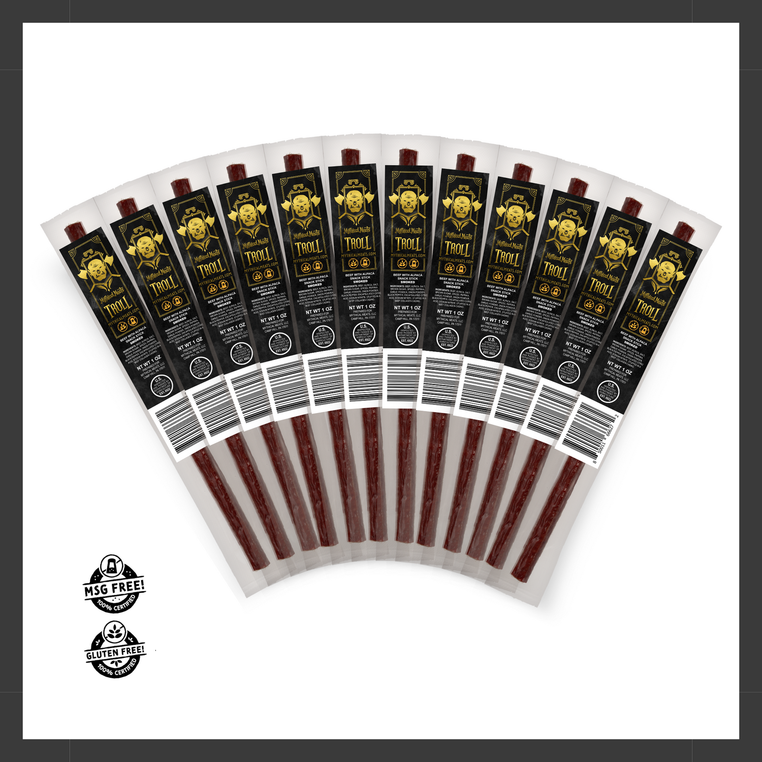 Mythical Meats® Humanoid Snack Sticks
