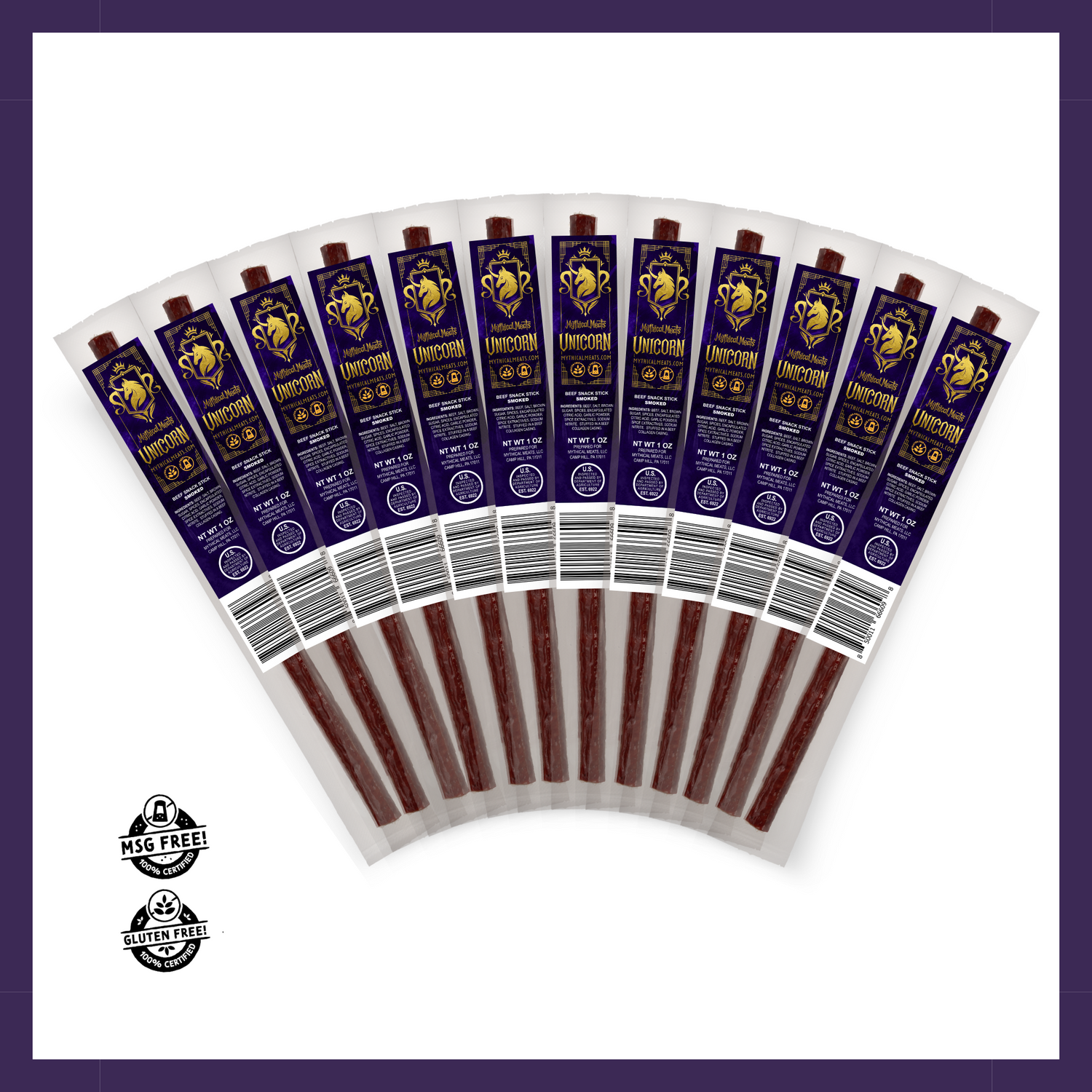 Mythical Meats® Original Snack Sticks