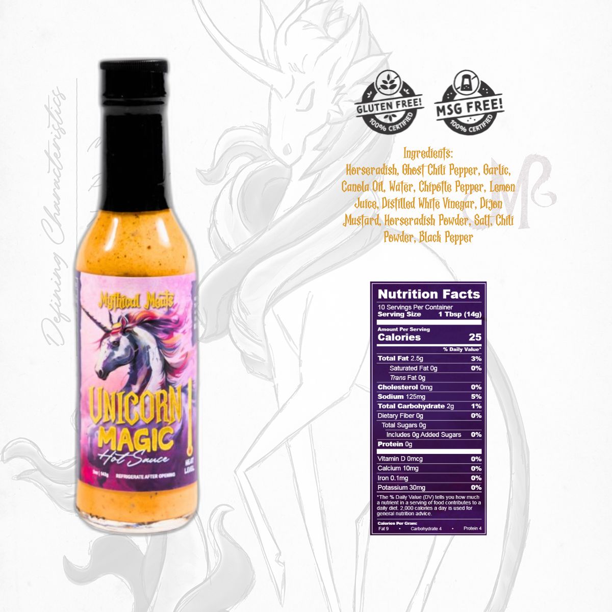 Mythical Meats® Hot Sauce