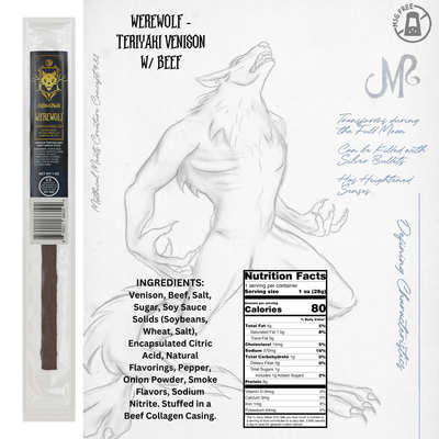 Mythical Meats® Humanoid Snack Sticks