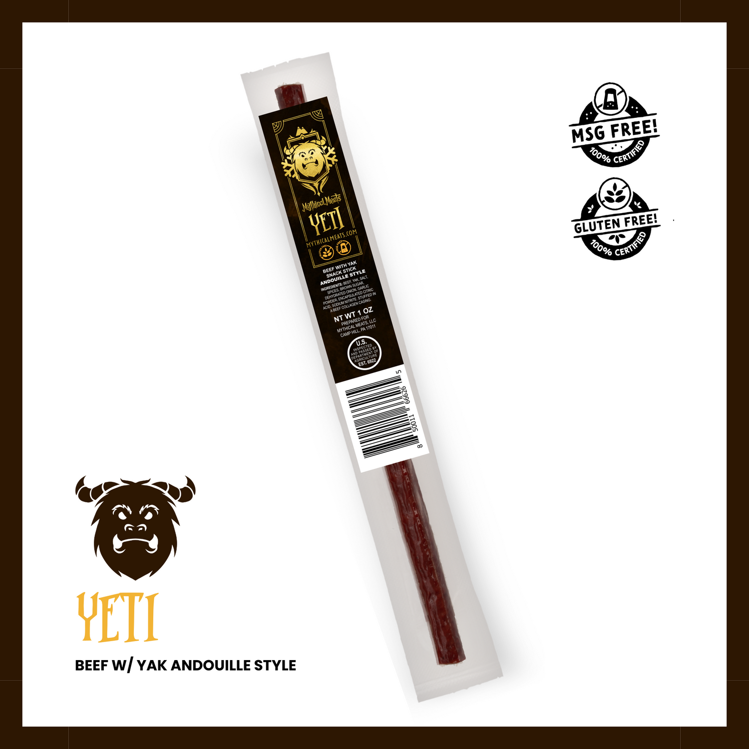 Mythical Meats® Humanoid Snack Sticks